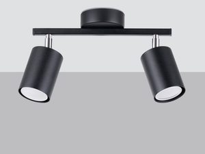 Miniaturka 5 - Podwójna czarna listwa z reflektorami LED w tubie