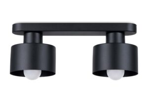 Miniaturka 9 - Nowoczesna lampa sufitowa z dwoma cylindrami w równoległym układzie