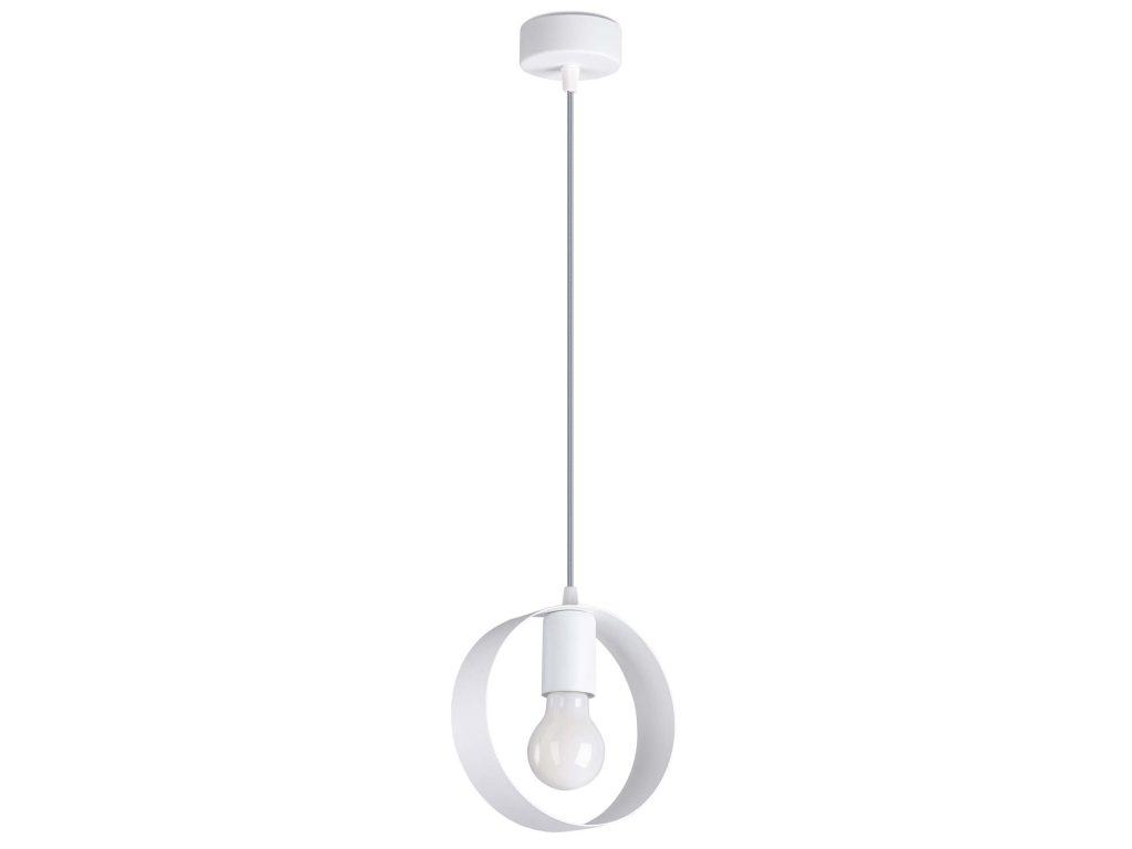 Minimalistyczna Lampa Wisząca TRIAD 1 Biała