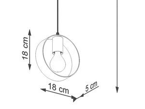 Miniaturka 7 - Ilustracja techniczna długości przewodu – 120 cm