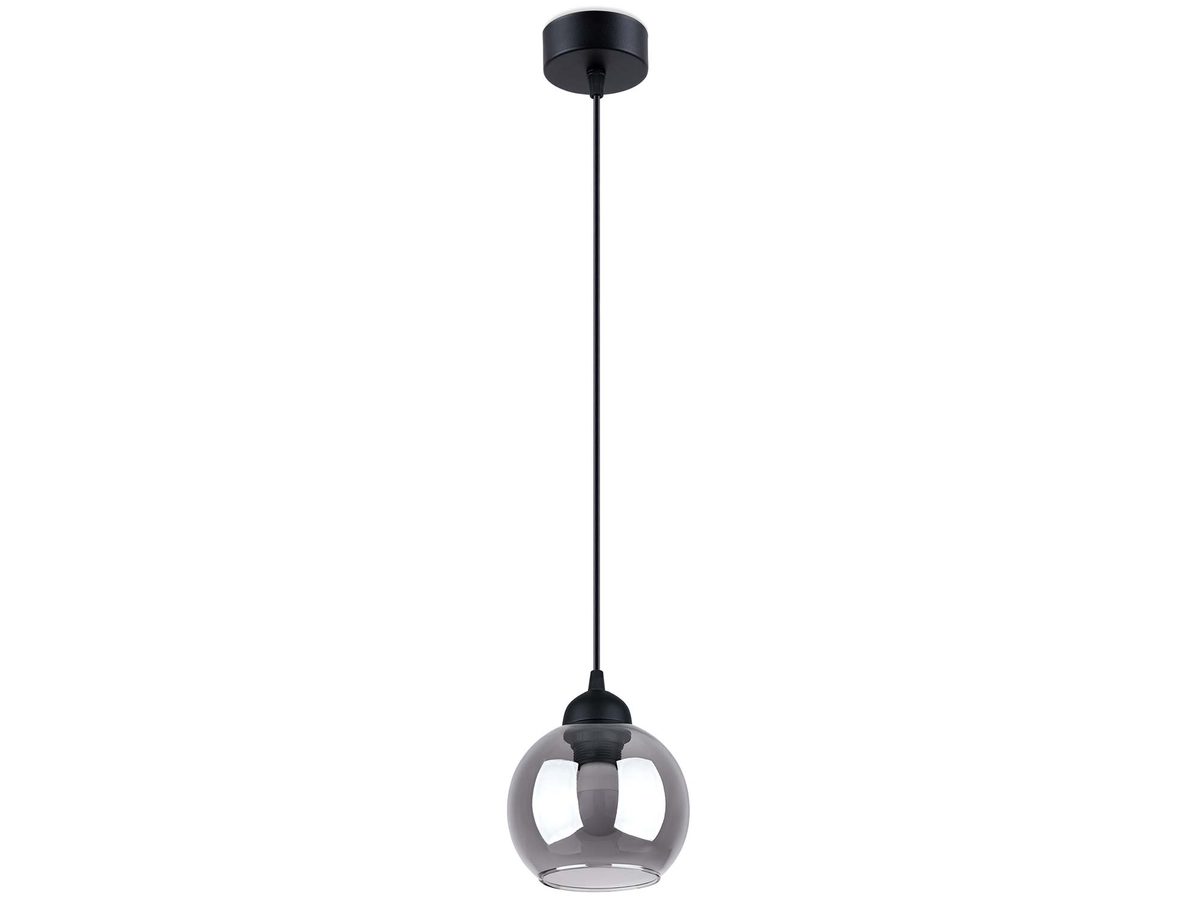 Minimalistyczna Czarna Lampa Wisząca CALIX 1