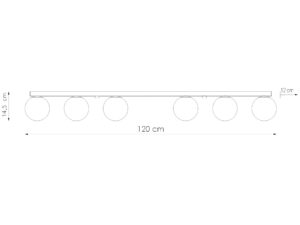Miniaturka 7 - Projekt techniczny czarnej listwy z oprawami LED