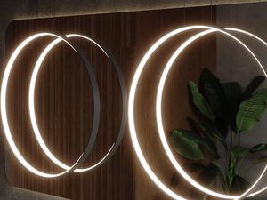 Miniaturka 18 - Nowoczesne lustra LED do industrialnego wnętrza