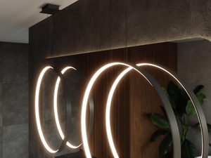 Miniaturka 19 - Lustra LED z dekoracyjnym światłem do łazienki