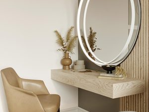 Miniaturka 20 - Okrągłe lustro z podświetleniem LED, nowoczesny styl