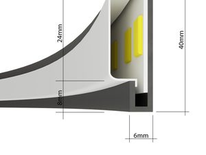 Miniaturka 34 - Przekrój techniczny lampy