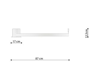 Miniaturka 33 - Detal montażowy nowoczesnej lampy sufitowej LED