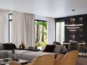 Miniaturka 18 - Nowoczesna lampa wisząca w salonie