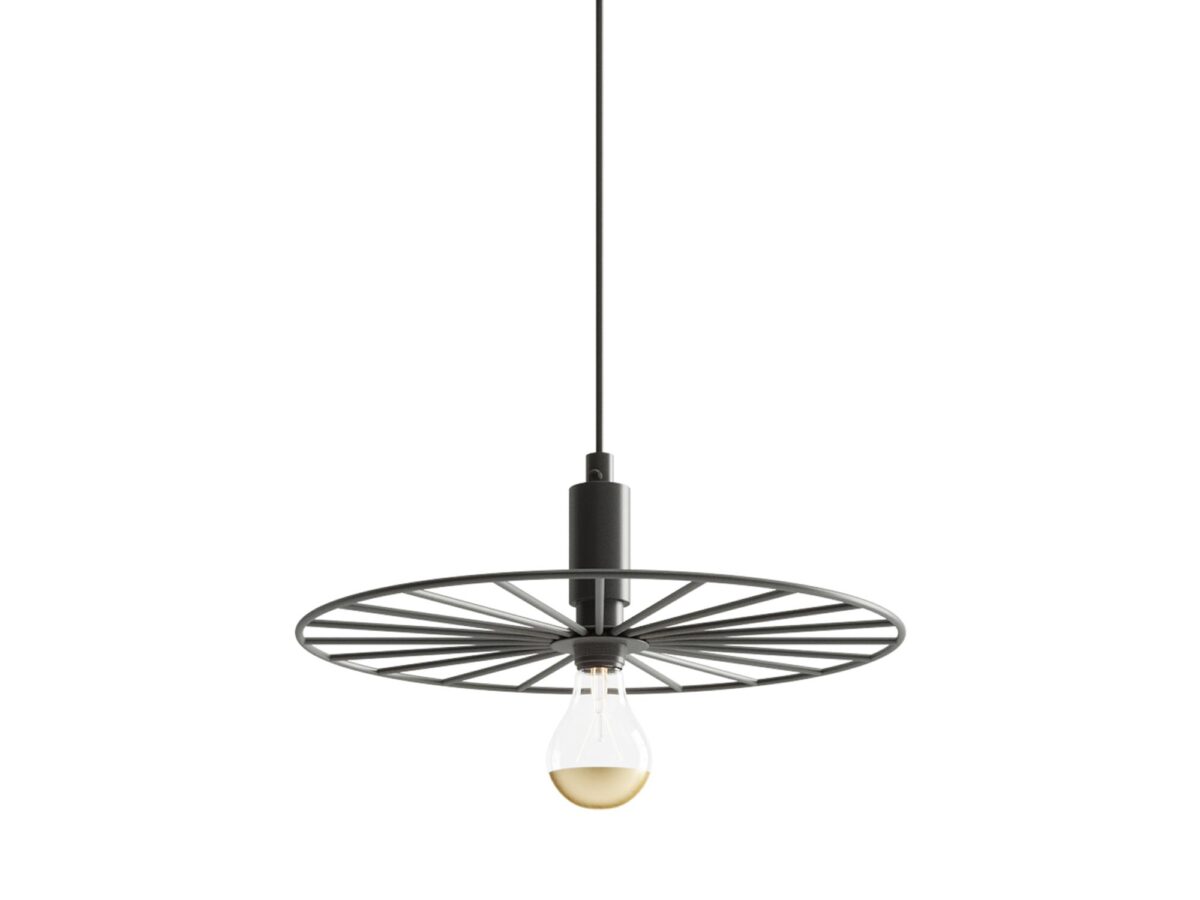 Lampa wisząca z NOLAN SUD 30 Czarny