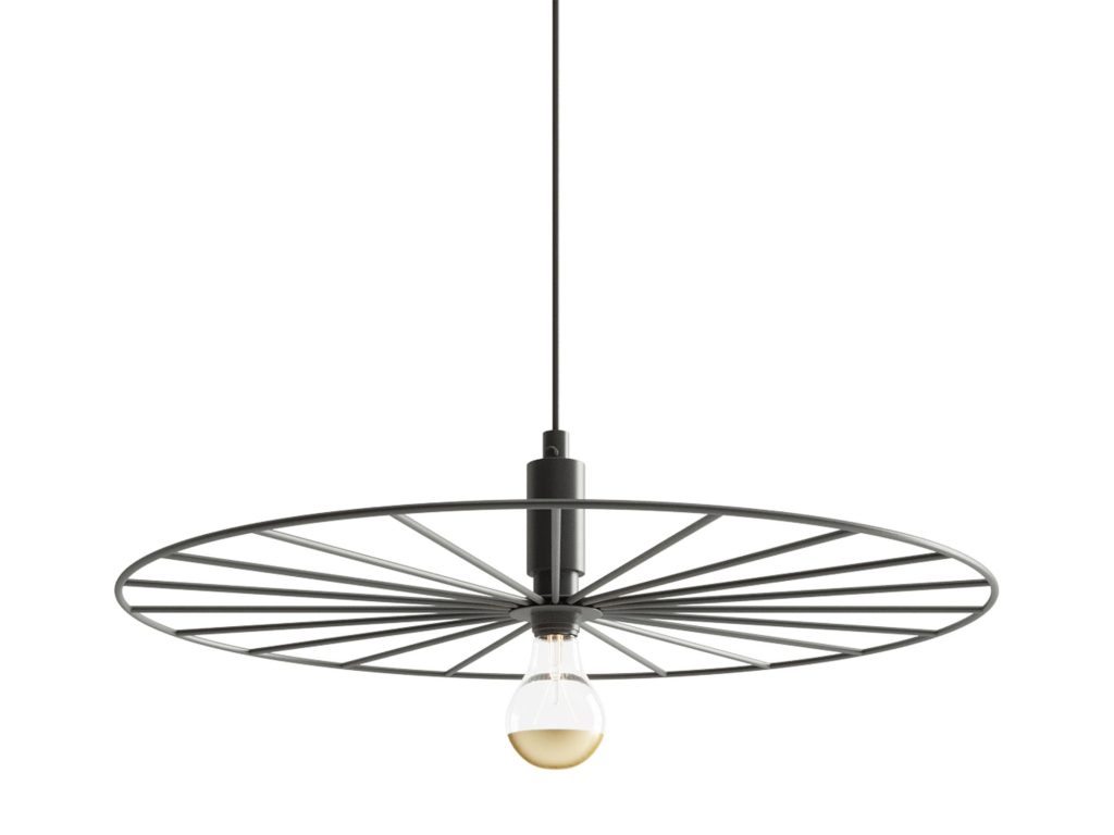 Lampa wisząca z NOLAN SUD 45 Czarny