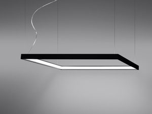 Miniaturka 10 - Czarne zawieszenie LED z rozproszonym światłem w tle