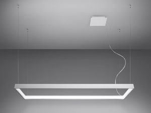 Miniaturka 20 - Nowoczesna oprawa LED zawieszona na cienkich linkach