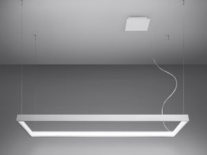 Miniaturka 21 - Nowoczesna oprawa LED w salonie z białym sufitem