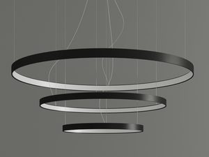 Miniaturka 7 - Potrójna lampa LED z symetrycznie zawieszonymi pierścieniami