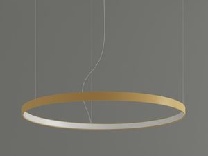 Miniaturka 11 - Lampa LED w złotym kolorze do nowoczesnych wnętrz