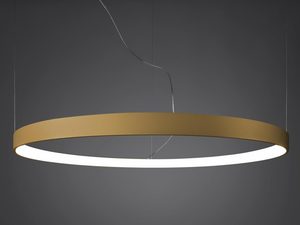 Miniaturka 16 - Lampa LED w złotym wykończeniu do eleganckich wnętrz