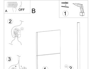 Miniaturka 26 - Instrukcja montażu pionowej lampy LED krok po kroku