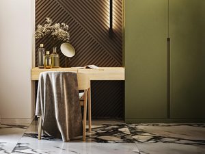 Miniaturka 14 - Lampa LED pionowa w eleganckim wnętrzu