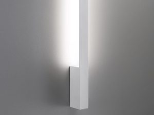 Miniaturka 19 - Światło LED rozproszone po ścianie z białą lampą