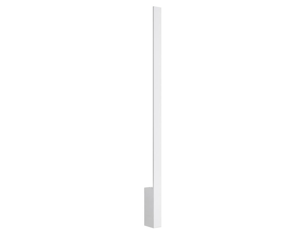Awangardowy Kinkiet LED Aluminium Biały LUCINA L