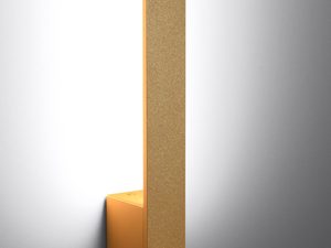 Miniaturka 20 - Profil lampy LED w kolorze złotym z odbiciem światła