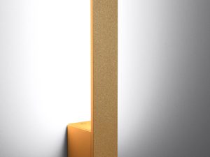 Miniaturka 3 - Krawędź złotej lampy LED z delikatnym rozproszeniem światła