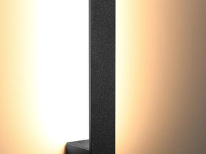 Miniaturka 12 - Czarno-złota lampa ścienna LED z ciepłym światłem