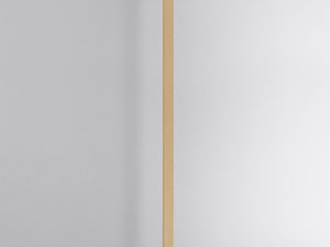 Miniaturka 18 - Złota lampa ścienna LED na białym tle aranżacyjnym