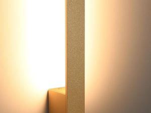 Miniaturka 20 - Krawędź złotej lampy LED emitującej ciepłe światło