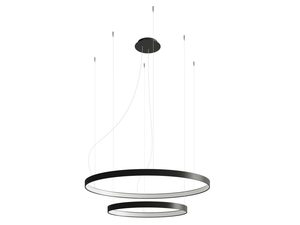 Miniaturka 6 - Nowoczesna lampa wisząca LED z trzema pierścieniami