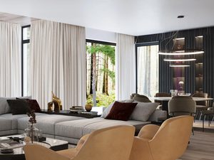 Miniaturka 9 - Nowoczesne oświetlenie w minimalistycznym salonie