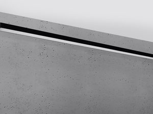 Miniaturka 1 - Ciemna oprawa oświetleniowa LED z mlecznym kloszem