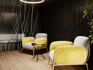 Miniaturka 9 - Luksusowa lampa LED w nowoczesnym wnętrzu