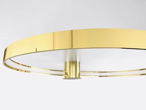 Miniaturka 3 - Nowoczesna lampa sufitowa LED z białym kloszem, minimalistyczny design