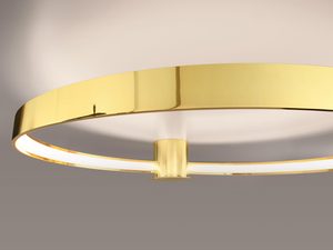 Miniaturka 4 - Designerska lampa sufitowa LED z białym kloszem, nowoczesny styl