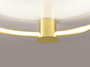 Miniaturka 6 - Złota lampa LED