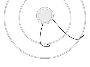Miniaturka 22 - Detal mocowania lampy sufitowej