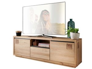 Miniaturka 3 - Nowoczesna szafka pod TV z ozdobnymi frontami i TV