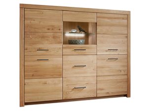 Miniaturka 1 - Kredens Solis III Przestrzeń i Elegancja Litego Dębu dla Twojego Domu