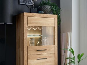 Miniaturka 2 - Kredens Solis IV Dębowa Harmonia Przechowywania i Dekoracji