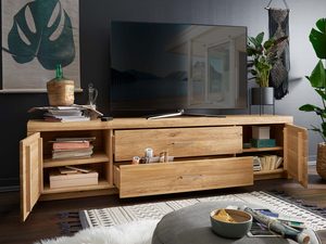 Miniaturka 6 - Komoda RTV z miejscem na książki i sprzęt multimedialny