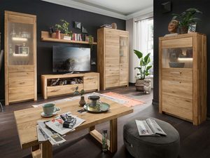 Miniaturka 2 - Półka Wisząca Solis II Dębowa Przestrzeń do Przechowywania Twoich Skarbów