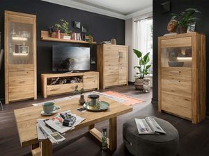 Miniaturka 6 - Kredens Solis IV Dębowa Harmonia Przechowywania i Dekoracji