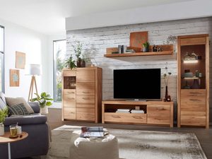 Miniaturka 4 - Półka Wisząca Solis II Dębowa Przestrzeń do Przechowywania Twoich Skarbów