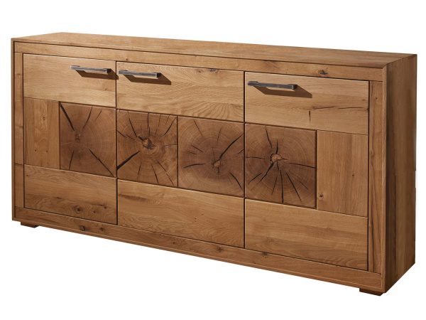 Duża komoda dębowa LUX
