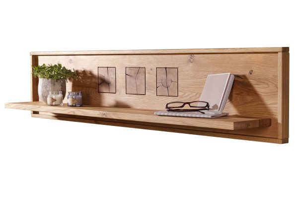 Dębowa półka wisząca LUX