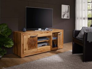 Miniaturka 2 - Szafka pod telewizor dębowa LUX