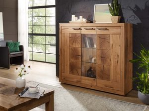 Miniaturka 2 - Masywny kredens dębowy LUX