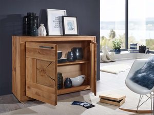 Miniaturka 3 - Praktyczna komoda dębowa LUX