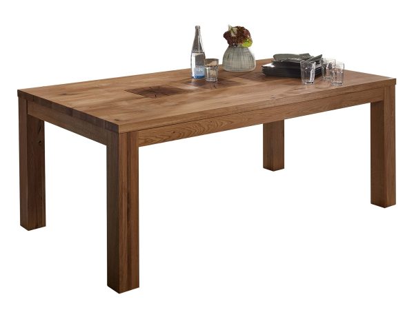 Duży dębowy stół do jadalni LUX